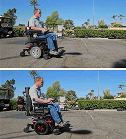 Patented independent swing arm suspension system